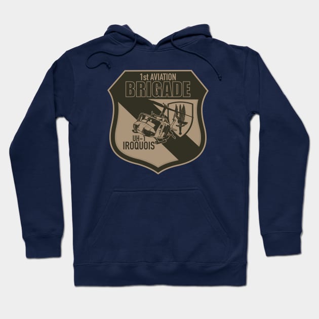 1st Aviation Brigade Hoodie by TCP